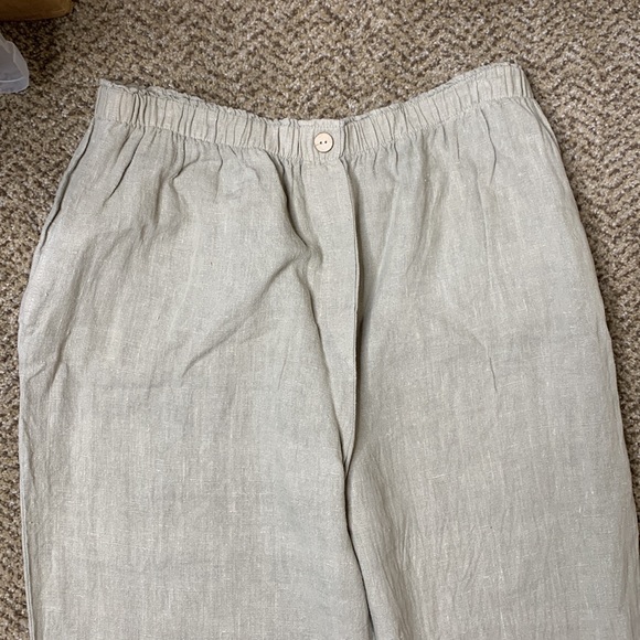 Vintage Linen Pants Long, with pockets - Picture 5 of 8
